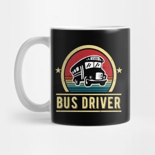 Bus Driver Vintage Mug